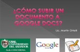 Tutorial google docs como subir una presentación