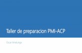 Taller Preparación Certificación PMI-ACP