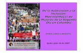 Las olas del feminismo y organizaciones en Colombia, Doris Lamus