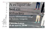 A eclipse de sol de 20 de marzo de 2015 en Ribadeo