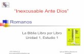 1 inexcusable ante_dios (Estudio bíblico en la Carta de Pablo a los Romanos)