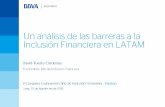 Análisis de las barreras a la Inclusión Financiera en Latam
