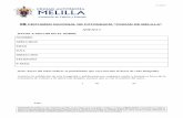 Hoja de Inscripción al X Certamen Nacional de Fotografía Ciudad de Melilla