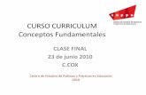 Presentación junio curso curriculum final
