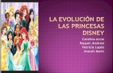 La evolución de las princesas disney