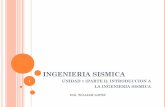INGENIERÍA SÍSMICA-UNIDAD 1-INTRODUCCIÓN AL ANÁLISIS SISMICO