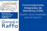 Comunicaciones Integradas de Marketing -  Gestion de la Creatividad para el Negocio