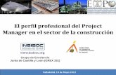 Perfil profesional project manager construccion enero 2015 presentacion
