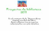 Proyectos de biblioteca 2011