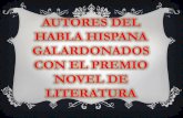 Autores de habla hispana galardonados