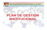 Presentación:  Plan De Gestion De Tic I.E.D. El Pueblo