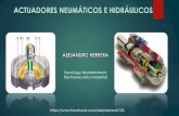 Actuadores neumáticos e hidráulicos diapositivas