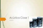 Clase 1 Acustica