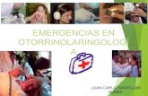 Emergencias en otorrino - Juan Carlo Santillan Nuñez