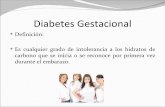 Diabetes  Gestacional