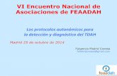 Los protocolos autonómicos para la detección, diagnóstico y tratamiento del TDAH. Fulgencio Madrid