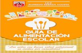 GUÍA DE ALIMENTACIÓN ESCOLAR - Colegio Alfredo Rebaza Acosta