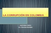 Corrupcion en Colombia y Municipio Malambo-Atlántico