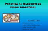 Práctica 4. presentacion de un video educativo