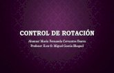 Control de rotación biomecánica