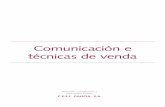 10. Comunicación y técnicas de venta