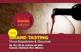 Grand Tasting Vinos Españoles and Gourmet.Cancún México. Exclusivewines.us