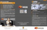 Master de Comunicación Digital en Plataformas Web2.0 Triptico