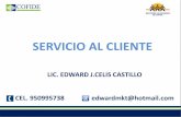 Charla N° 09: Servicio al cliente - Edward Celis