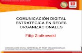 Comunicación digital estratégica en redes organizacionales