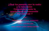 ¿Qué ha pasado con la radio y la televisión colombiana?
