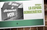 Tema 4 - La España democrática