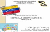 DESARROLLO SOCIOPRODUCTIVO EN VENEZUELA PRODINPA UNEFM 2015
