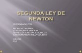 SEGUNDA LEY DE NEWTON.