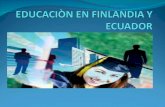 Comparación de la Educacion de Finlandia y Ecuador
