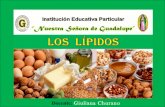 Los  lípidos   proteínas y ácidos