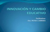 Innovacion y Cambio Educativo