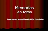 Memorias en fotos