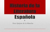 Historia de la literatura española. Parte Segunda. Siglos XVI-XVII