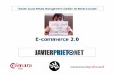 Sesión de Javier Prieto en la III Edición del Master Social Media Management de Asturias