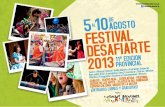 Festival desafiarte [programa 2013]