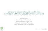 Mejora tu desarrollo web con Firefox Developer Edition y Google Chrome DevTools