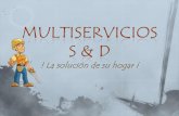 MULTISERVICIOS S&D DUCHAS