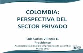 Asociación nacional de empresarios de colombia colombia perspectiva del sector privado