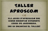 Taller aproscom power