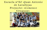 Proyecto Conozco Uruguay 3ero. B.Esc. Nº 80