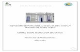 Proyecto Departamental Ceibal Tecnología 2015
