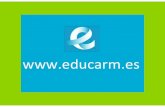Nueva página web y nuevos servicios online de EDUCARM