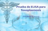 Prueba de elisa para toxoplasmosis