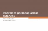 Síndromes paraneoplásicos cutáneos