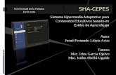 SHA CEPES un sistema hipermedia adaptativo basado en estilos de aprendizaje